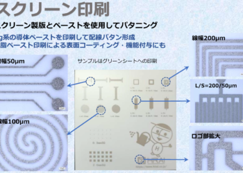 スクリーン印刷　表面研磨加工　ダイシング加工　　　　　